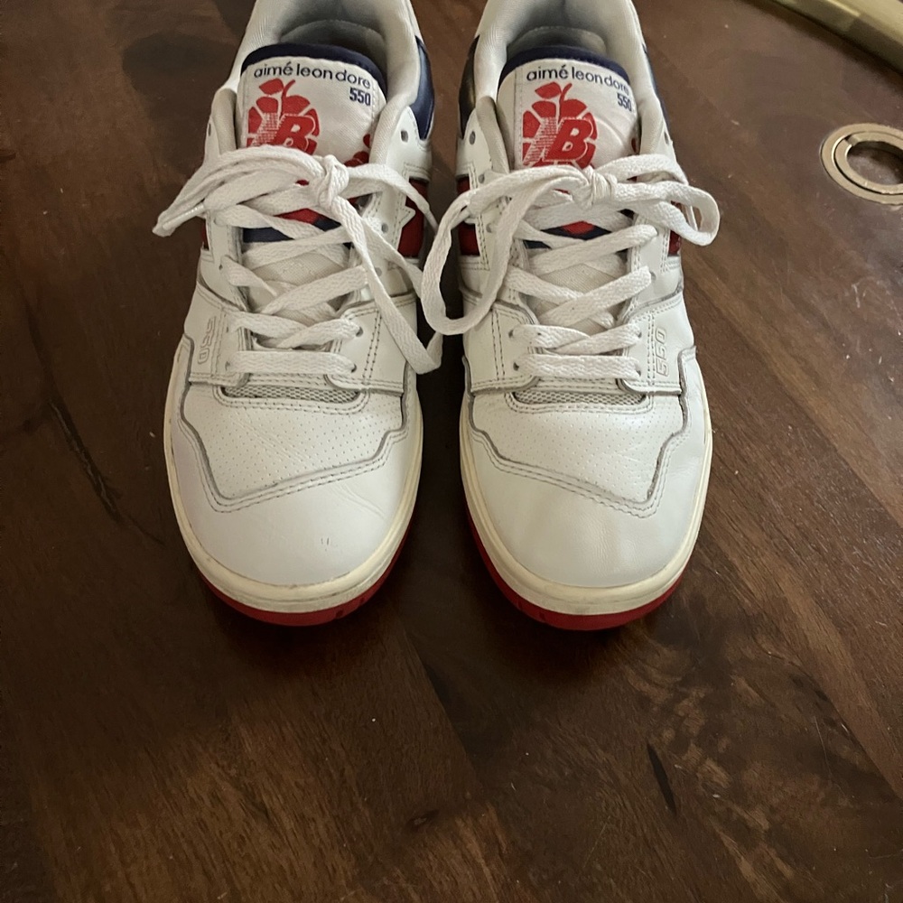 New Balance x Aimé Leon Dore 550 Red Navy Men’s Size 8 Women’s 9.5 BB550A3